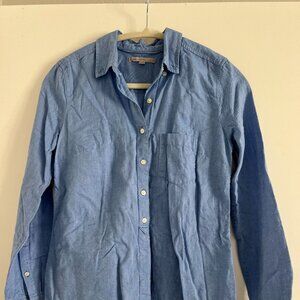 J.Crew Blue Button Down Shirt, Like New!